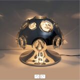 Oscar Torlasco for Stilkronen Italian Rare Big Table Lamp, 1970s