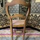 Suite de 4 chaises Louis Philippe en cannage