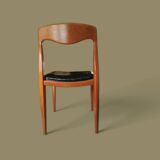 Set of 5 Niels Otto Moller style chairs