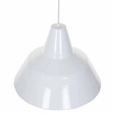 White enamel pendant – Louis Poulsen – Axel Wedel Madsen