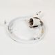 Amber glass ceiling lamp by RZB Leuchten
