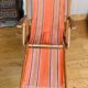 Folding chair known as a sun lounger from the early 20th century
