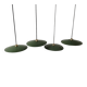 Suspensions in enamelled sheets