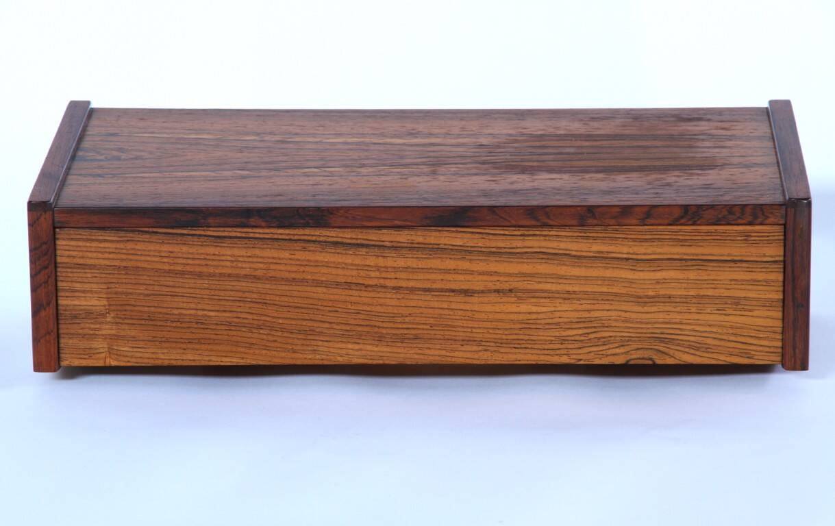 Vintage rosewood floating bedside tables. Set of two. 1960s