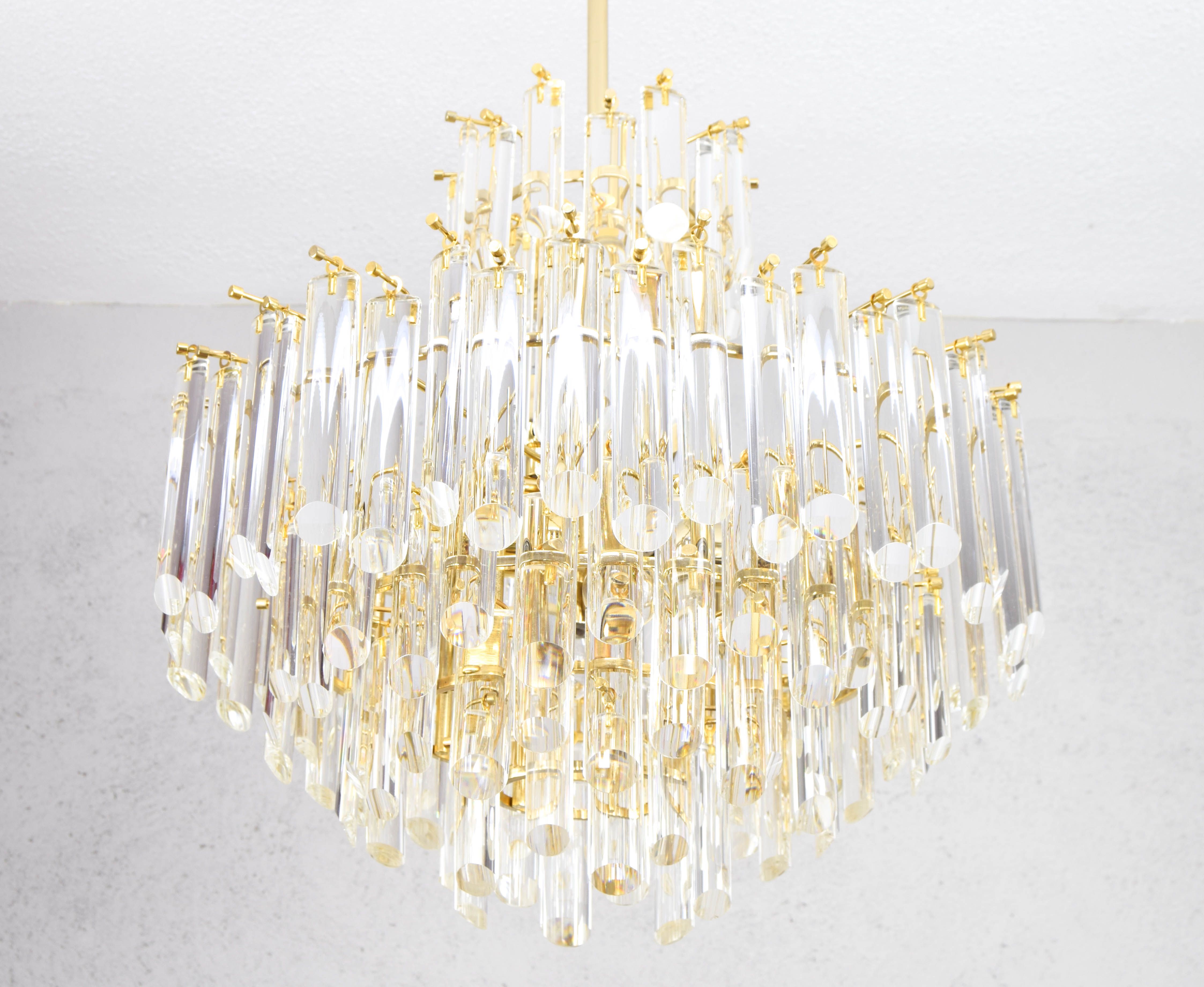 Venini Mid Century Italian chandelier