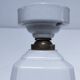 Lampe art déco opaline porcelaine