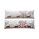 Set of 2 embroidered decorative cushion covers 45x138 cm