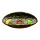 Ceramic fruit cup, signed luc Vallauris 1950 - vintage