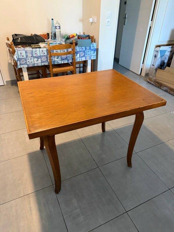Small wooden table