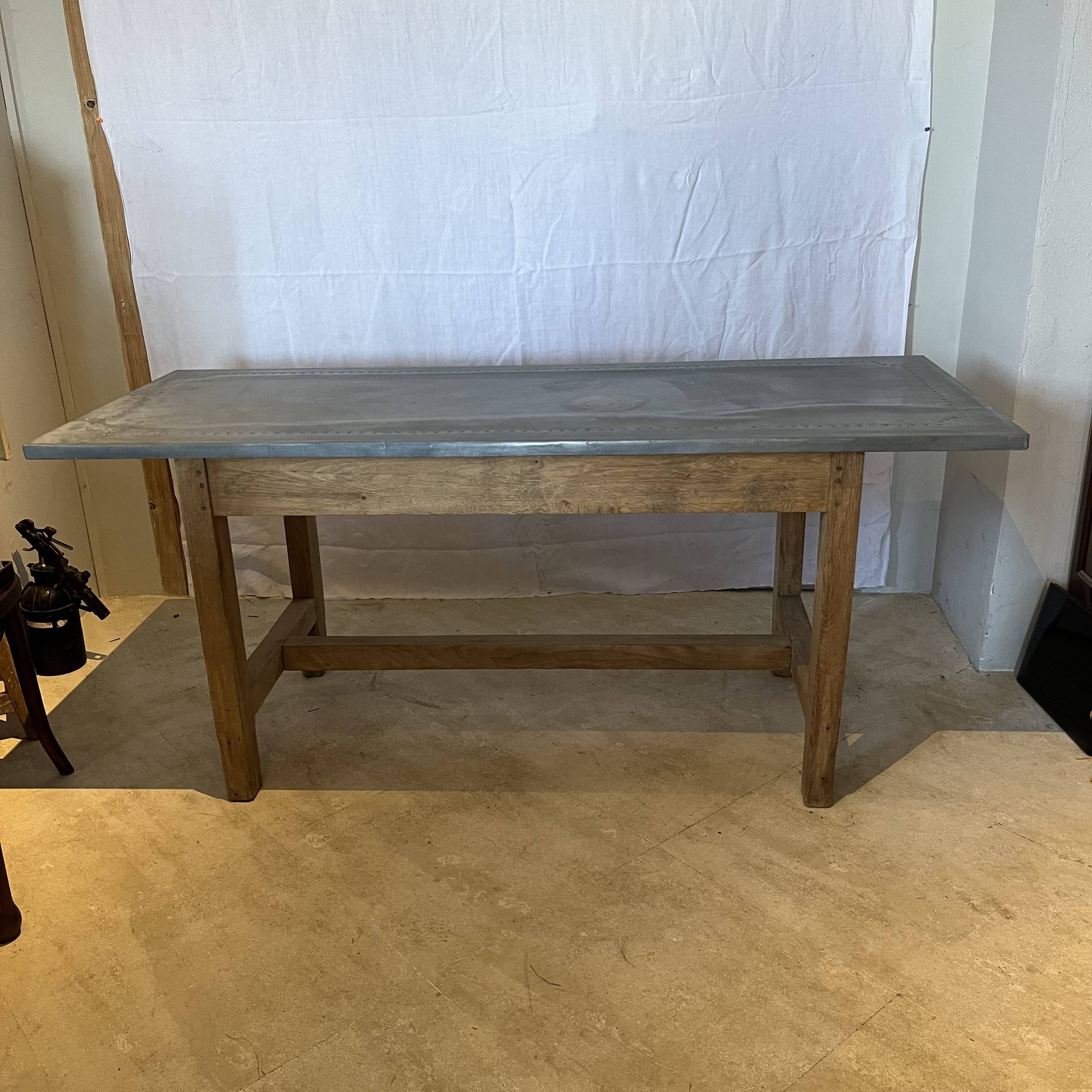 Zinc table