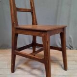 Chaise rustique en bois