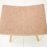 1980s Oak Stool, Czechoslovakia