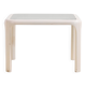 Wood and glass coffee table