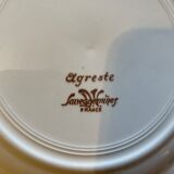 Dessert service agreste sarreguemines