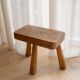 Vintage solid wood stool
