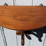 Carved wooden console shelf