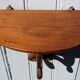Carved wooden console shelf