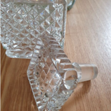 Carafe en verre vintage