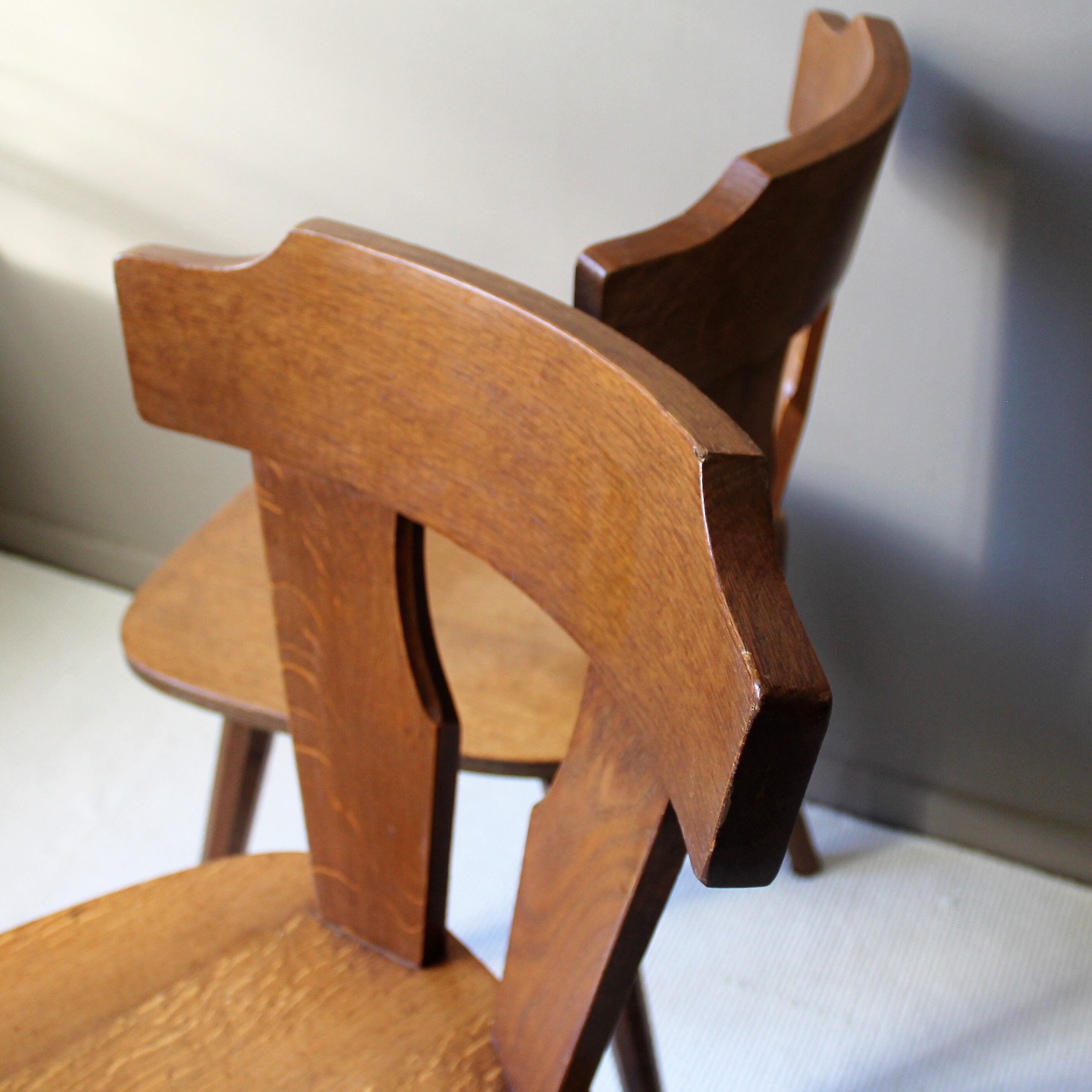vintage wooden chair