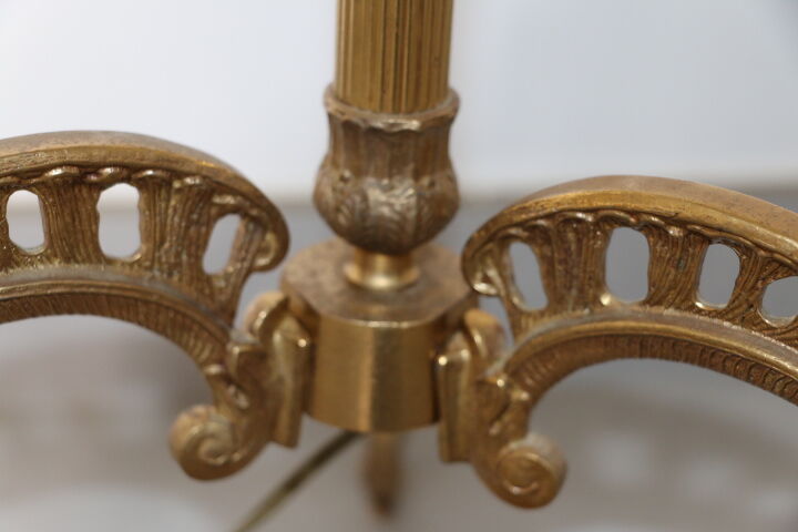 Brass floor lamp circa 1950