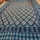 Tapis kilim margoum berbère bleu fait à la main 170x256cm