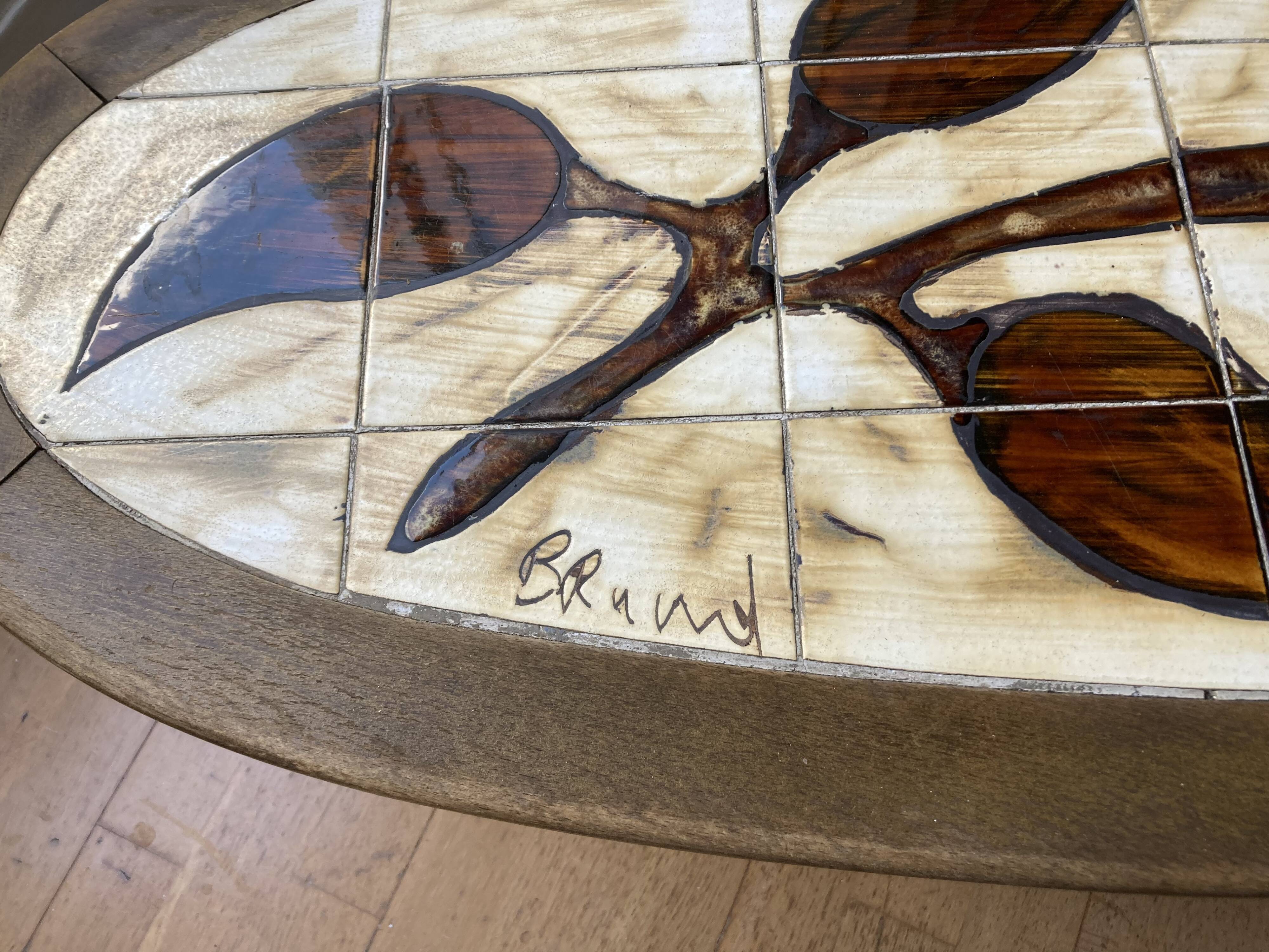 Vintage coffee table Vallauris