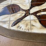 Vintage coffee table Vallauris