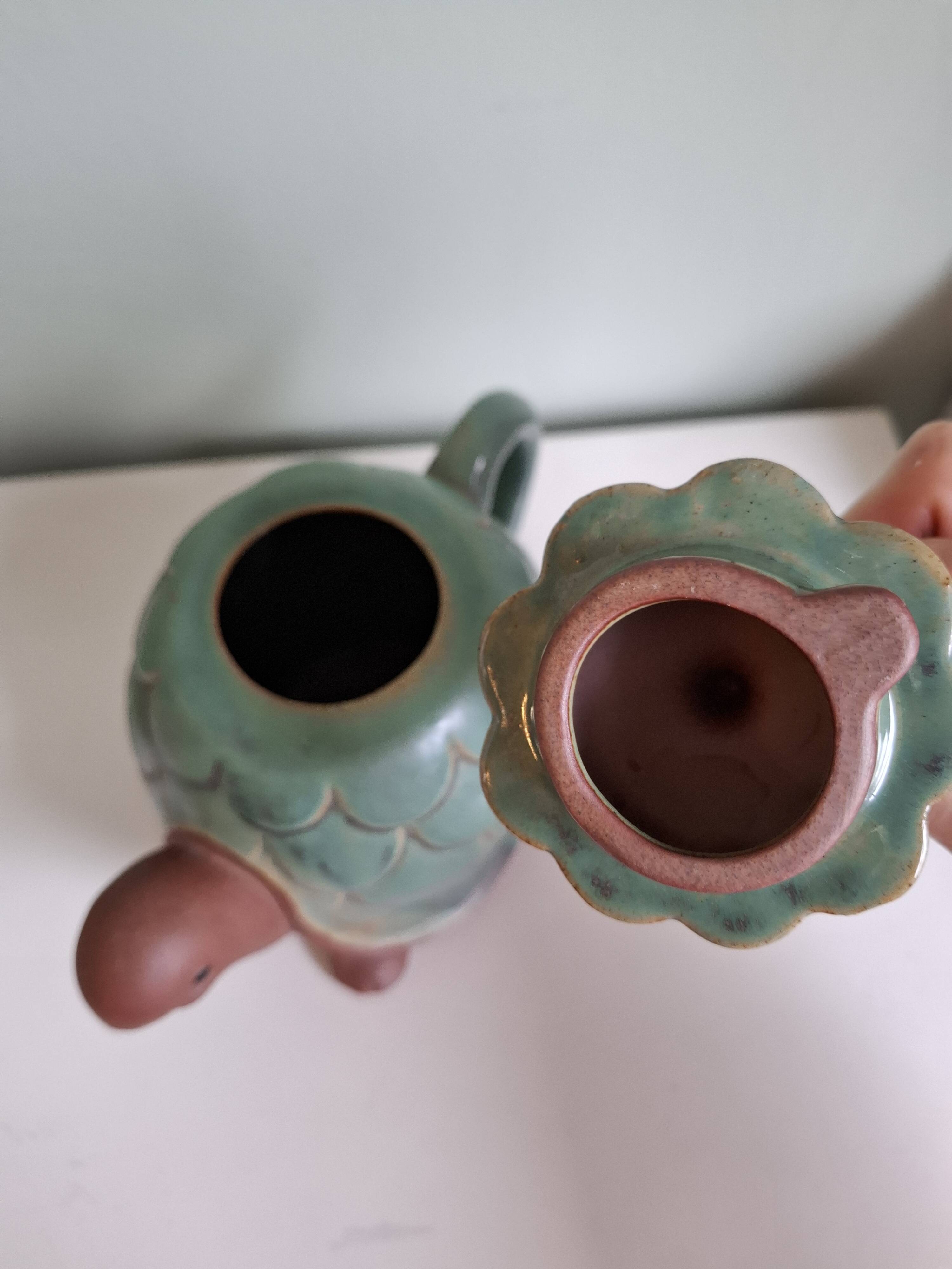 Japanese turtle teapot