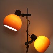 Mid-century orange floor lamp 1960