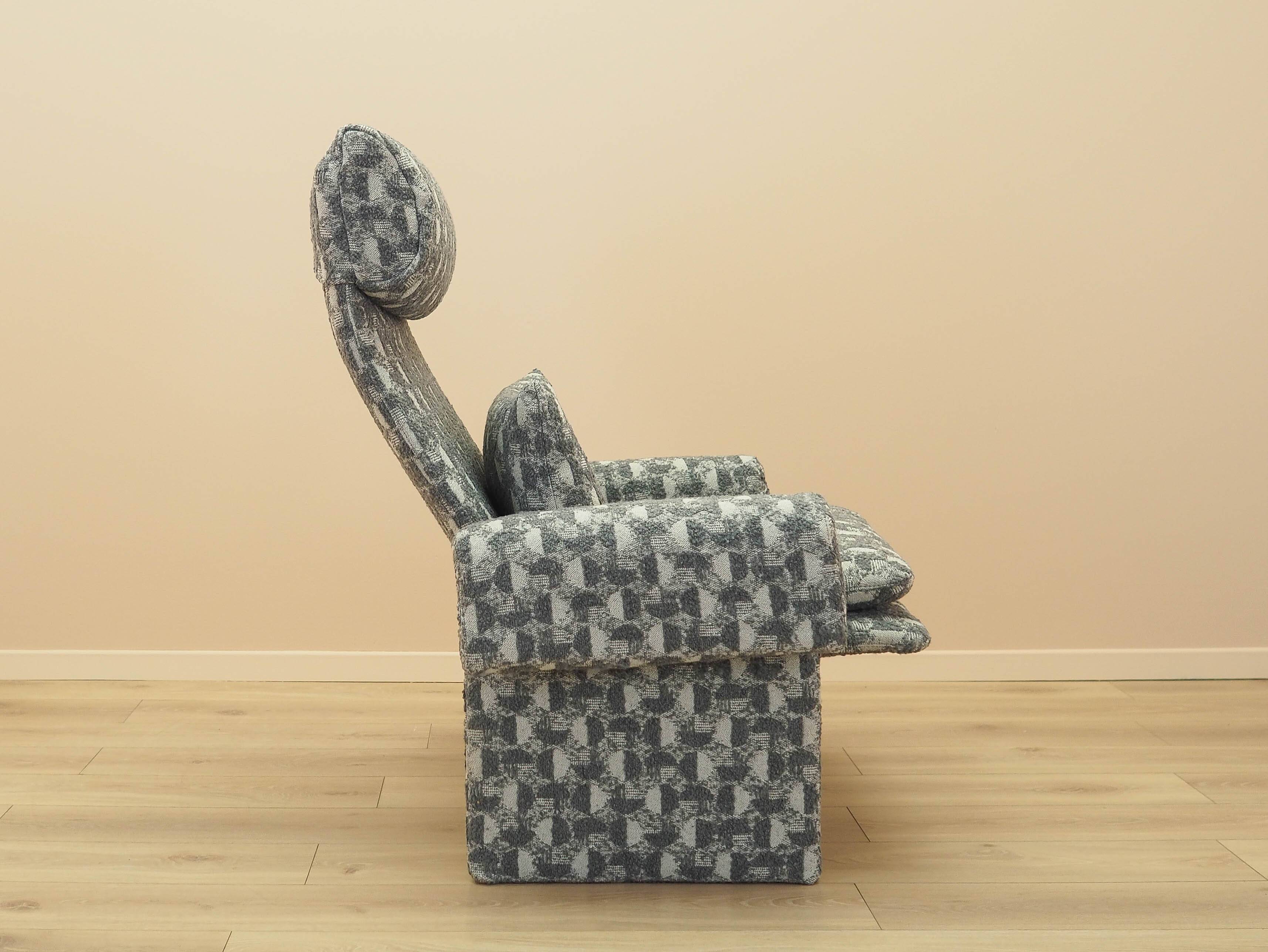 Fauteuil lounge italien par Giovanni Offredi, années 1970