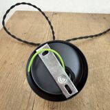 Vintage Cut Glass Ceiling Light, 1970s