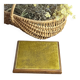 Ceramic and wood trivet