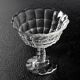 Bol sur pied en verre vintage rare : Rudolf Schröter Inwald Lord Design / 1935