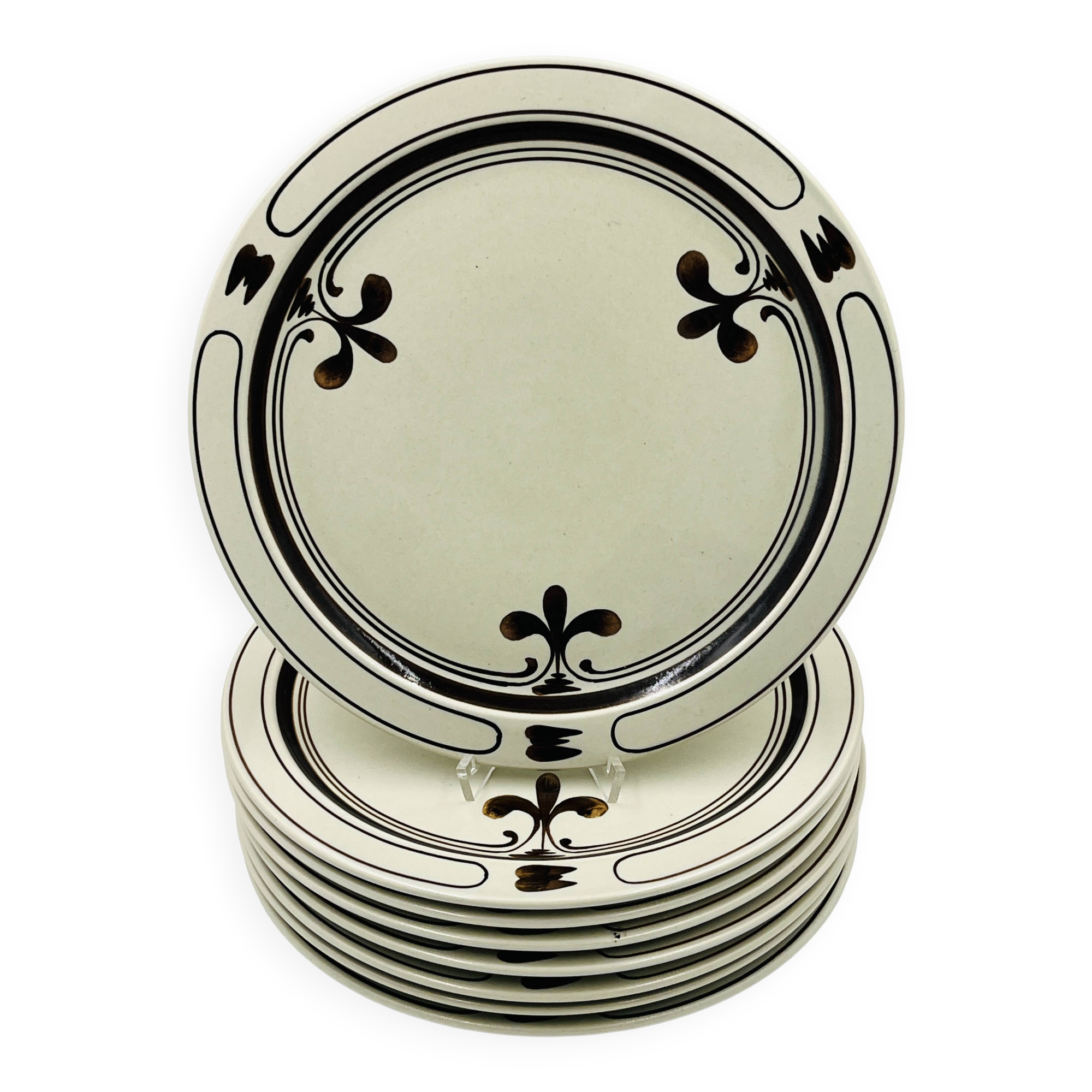 Set of 8 Large Rosenthal studio-line "Siena" Plates 28 cm