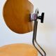 Chaise de bureau industrielle vintage en bois Kovona, Tchécoslovaquie, années 1970
