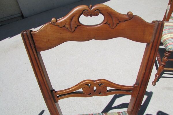 6 chairs in Cherry, 19th