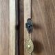 Antique pine wardrobe