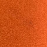 Framar folding chairs orange felt 1970