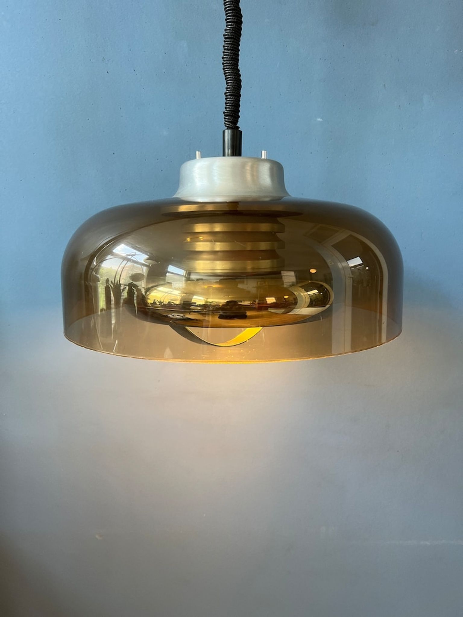 Pendant lamp Herda space age 70s