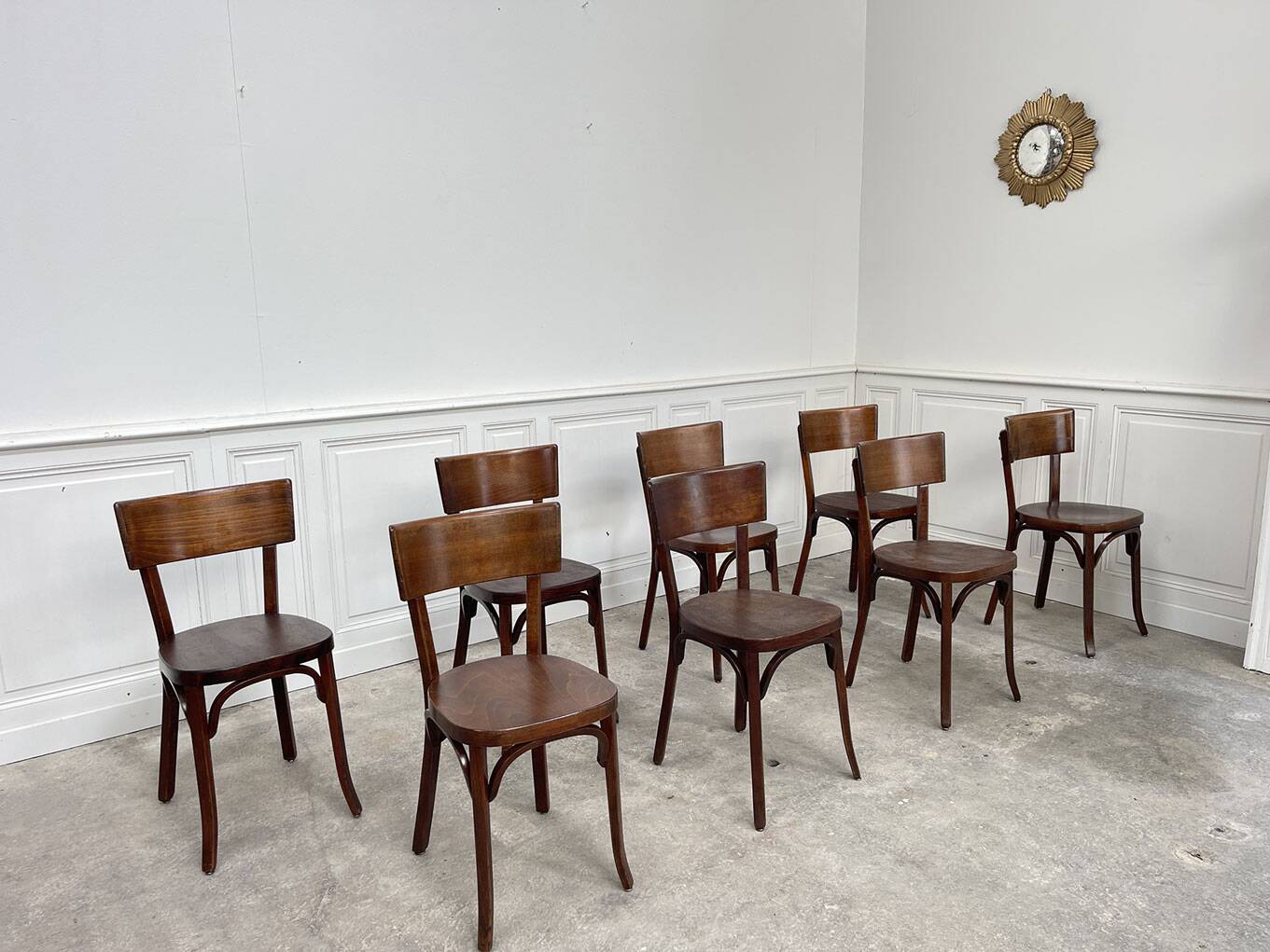 Baumann bistro chairs 1960