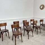 Baumann bistro chairs 1960