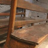 Pair of monastery benches