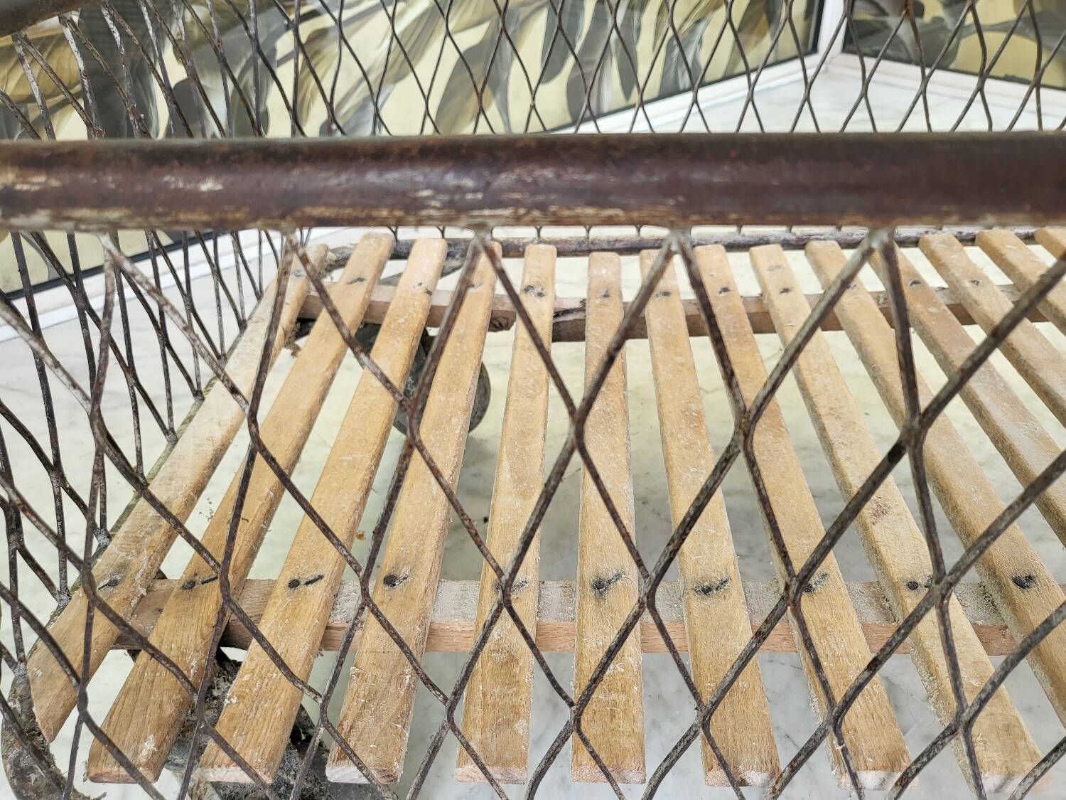 Old baker's cart