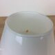 Mushroom lamp white glass Italy