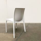 Stackable plastic auxiliary chair Italian Rome
