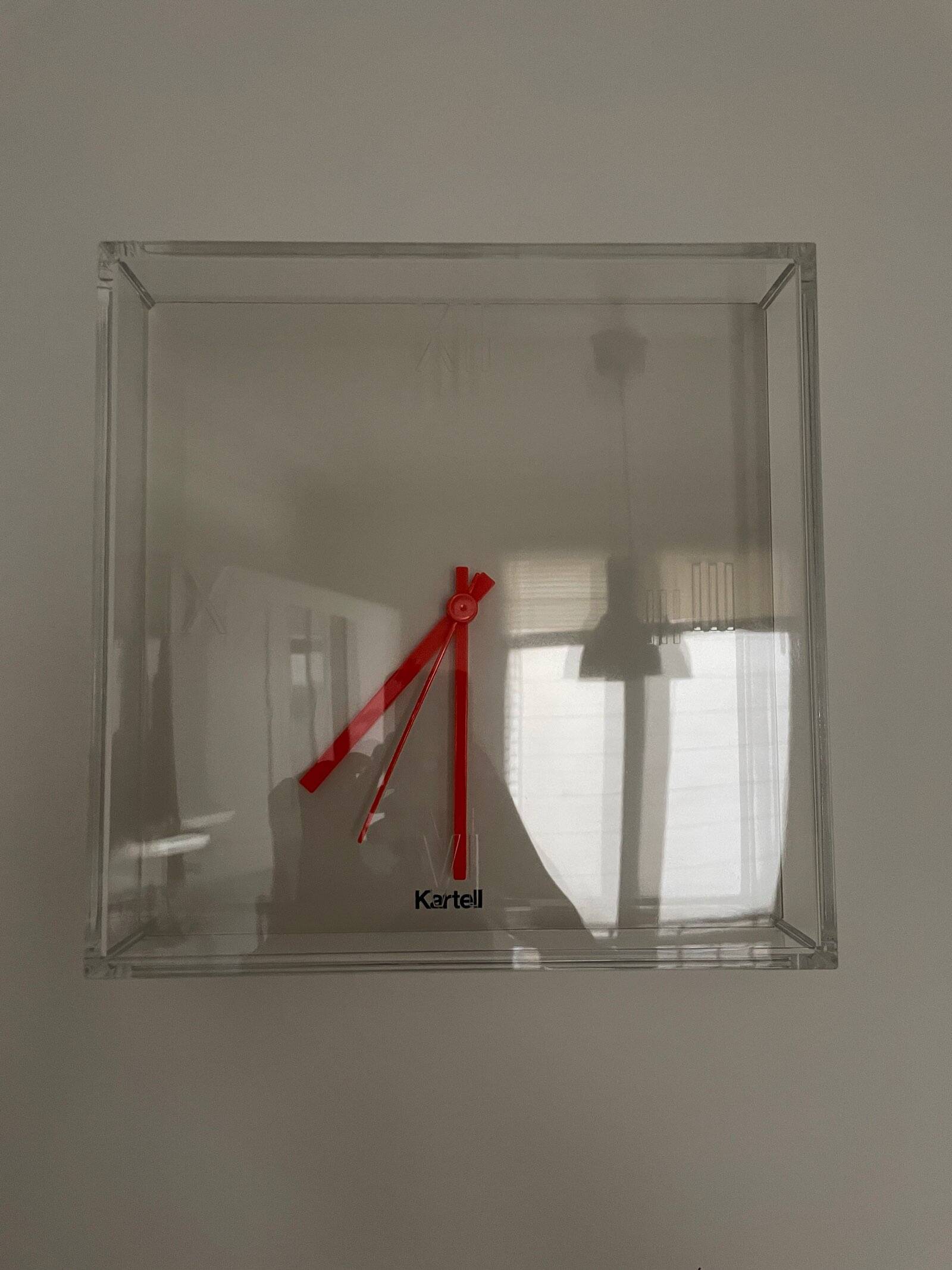 Kartell Tic & Tac Wall Clock