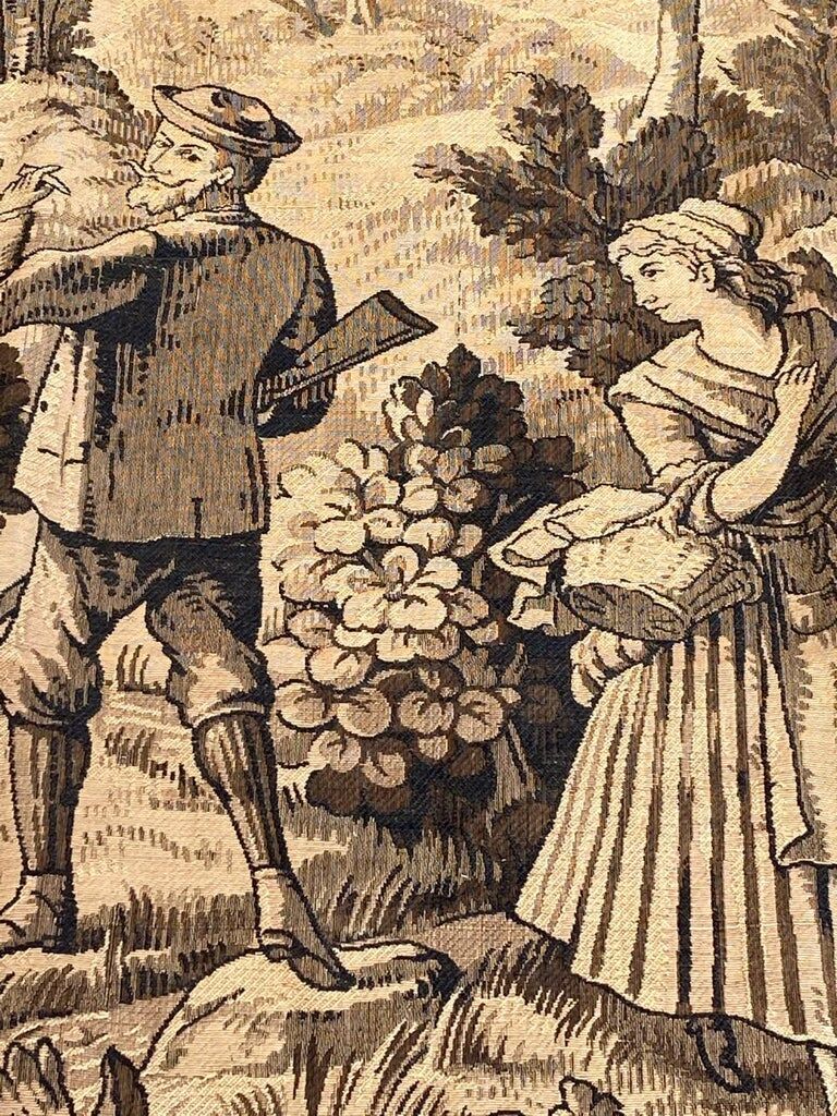 Old French tapestry