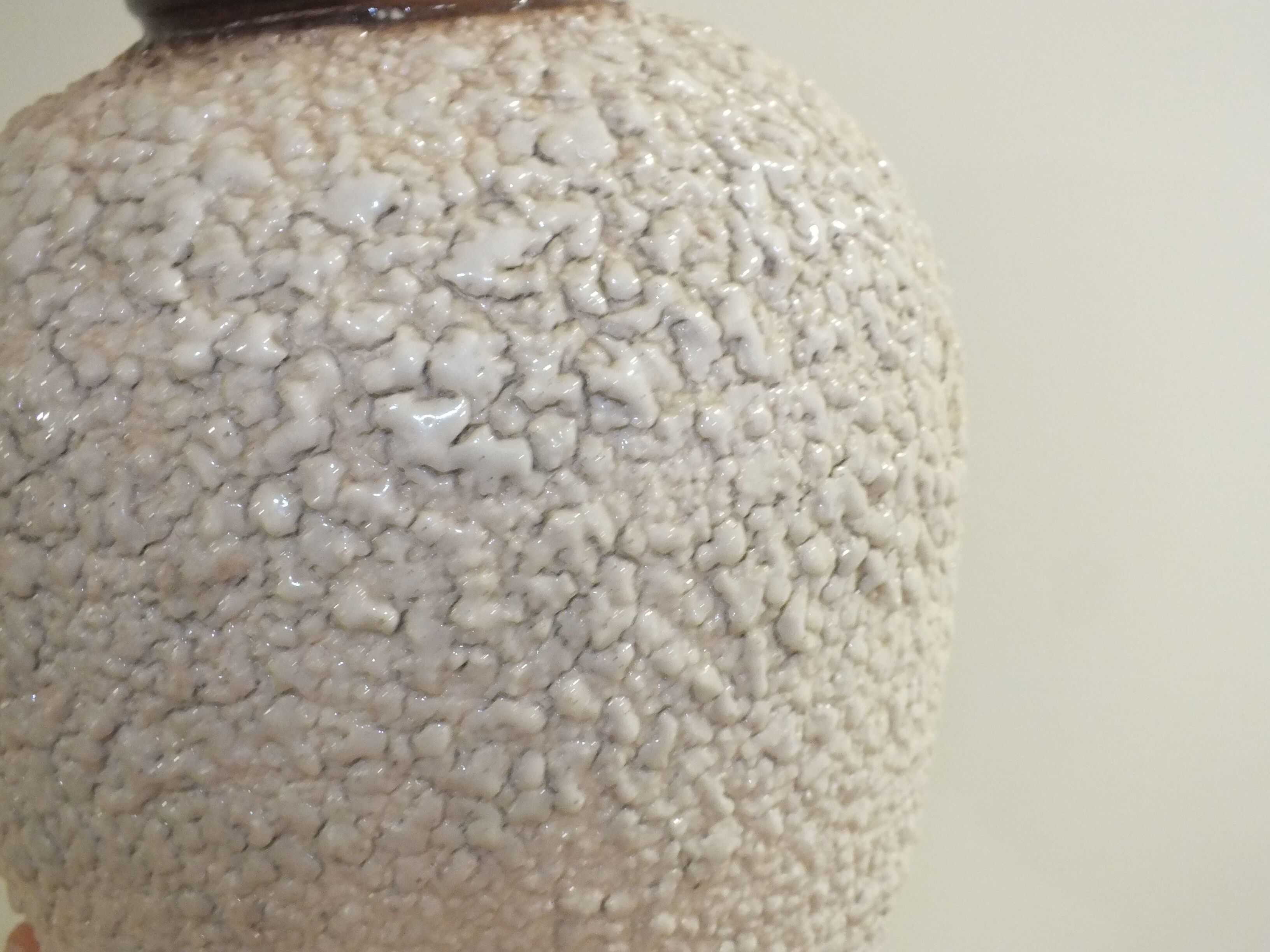 Art Deco vase in enamels tense in the taste of Odyv