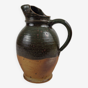 Pyrite stoneware pitcher Puisaye Seguin