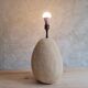 Natural stone lamp foot 70s